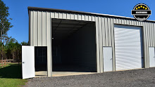 Secure RV storage unit with large enclosed garage at Southern Storage Fairhope AL